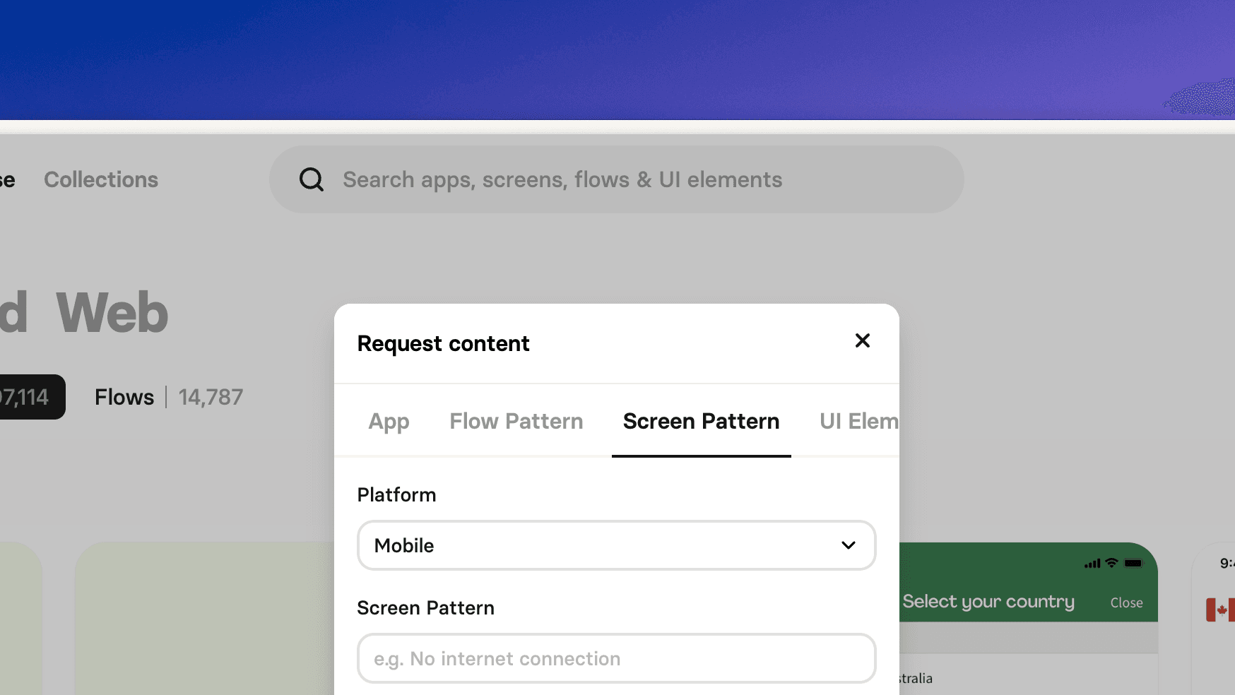 Cover image for Request new patterns and UI elements