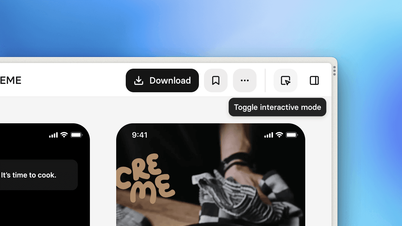 Cover image for Interactive mode