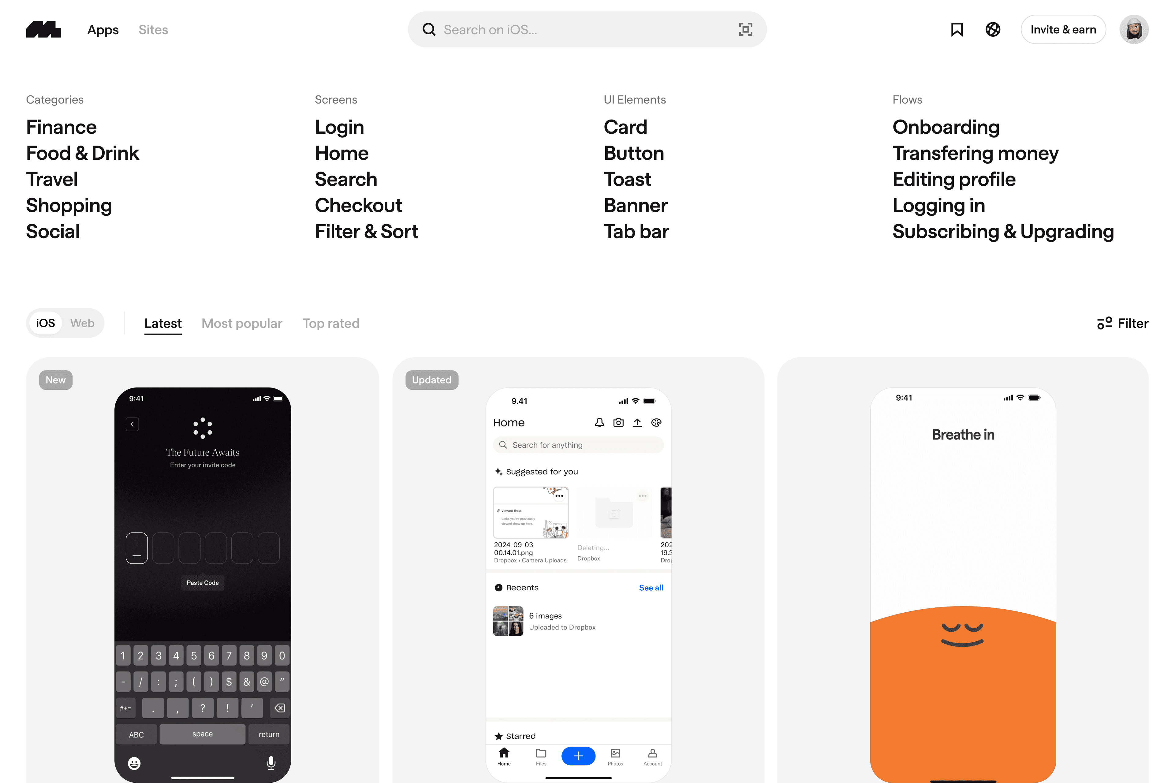 Preview image of the product interface