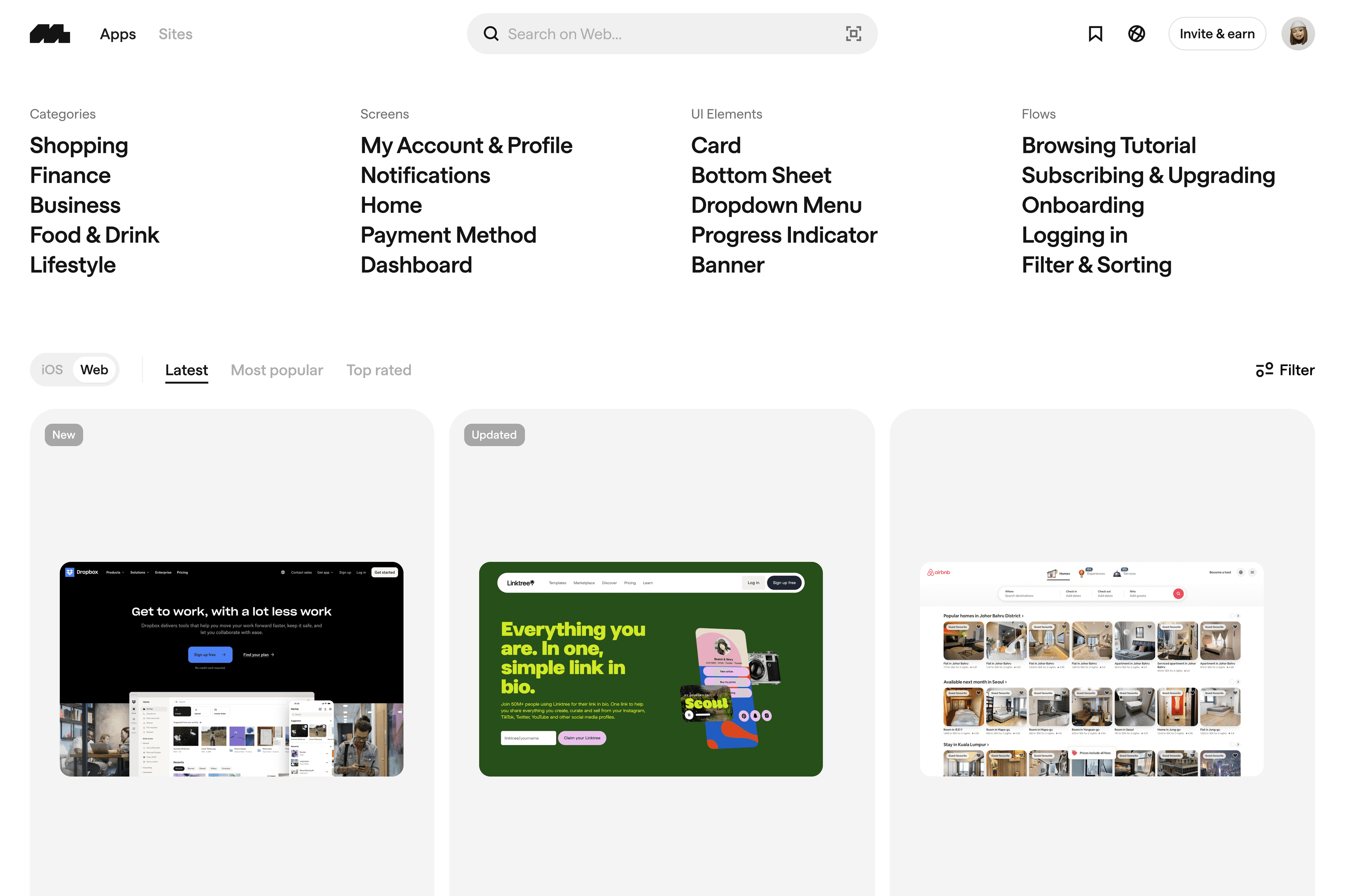 Preview image of the product interface